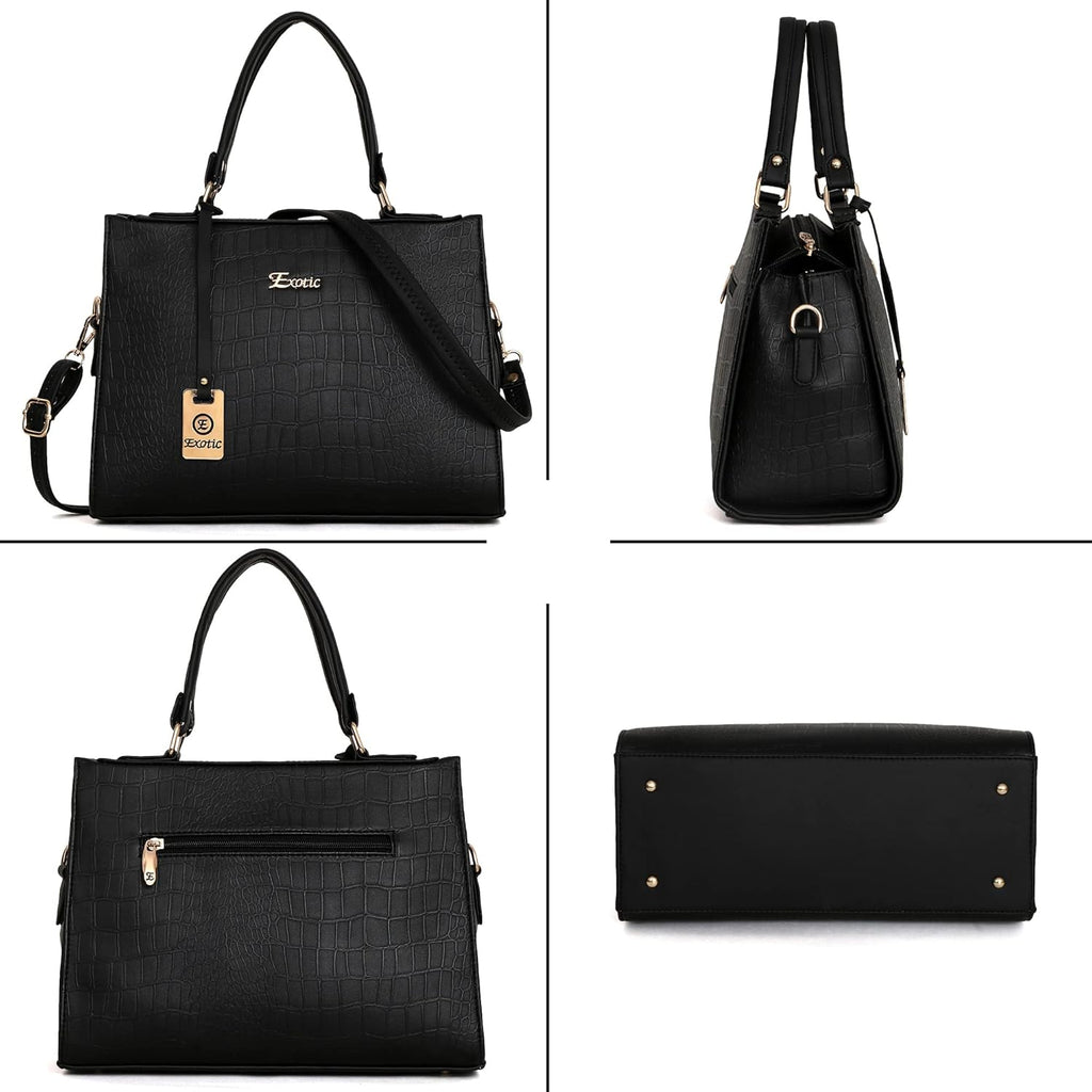 EXOTIC Studded hand bag for women