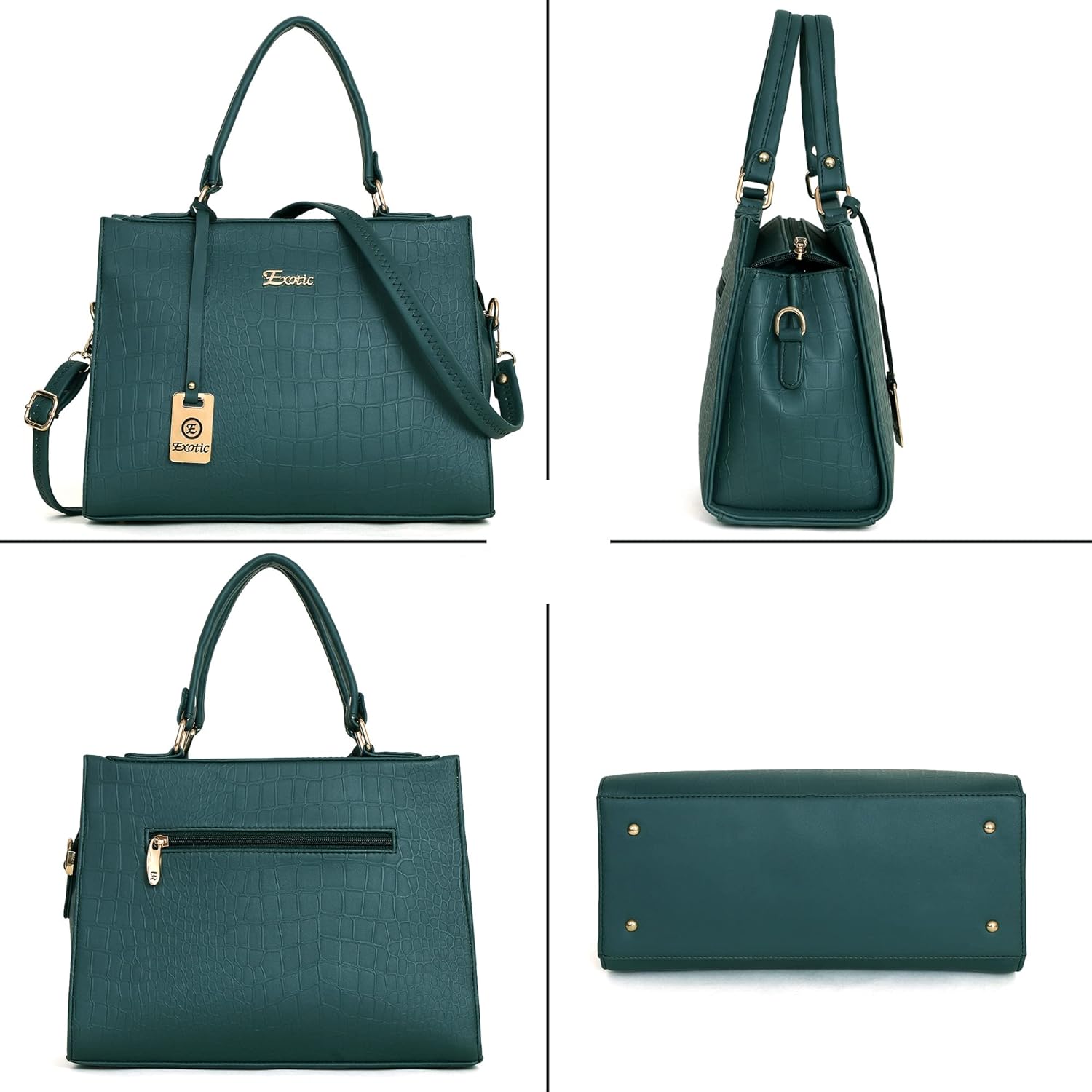 EXOTIC Studded hand bag for women
