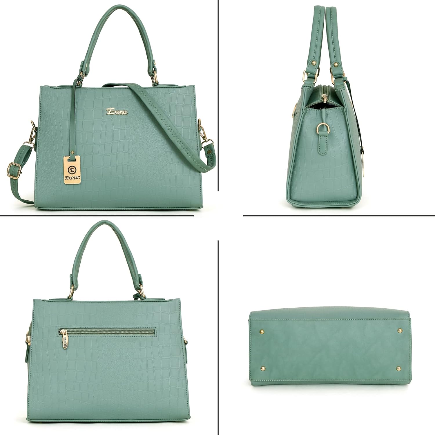 EXOTIC Studded hand bag for women
