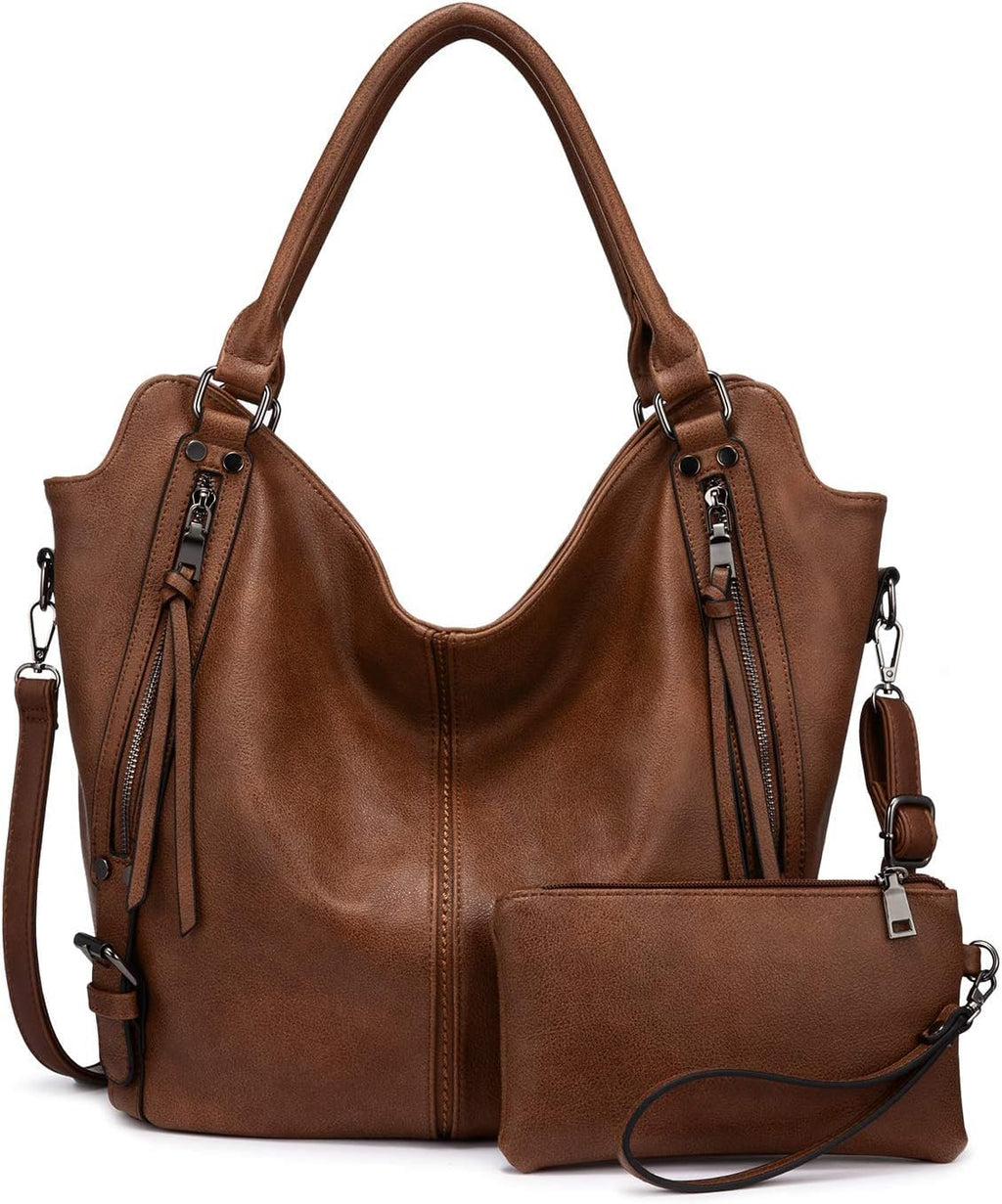 INOVERA (LABEL) Hand Bags for Women Combo - Faux Leather Stylish Ladies Handbag Purse - Crossbody Shoulder Sling Bag with Adjustable Strap