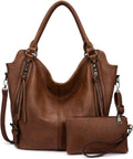 INOVERA (LABEL) Hand Bags for Women Combo - Faux Leather Stylish Ladies Handbag Purse - Crossbody Shoulder Sling Bag with Adjustable Strap