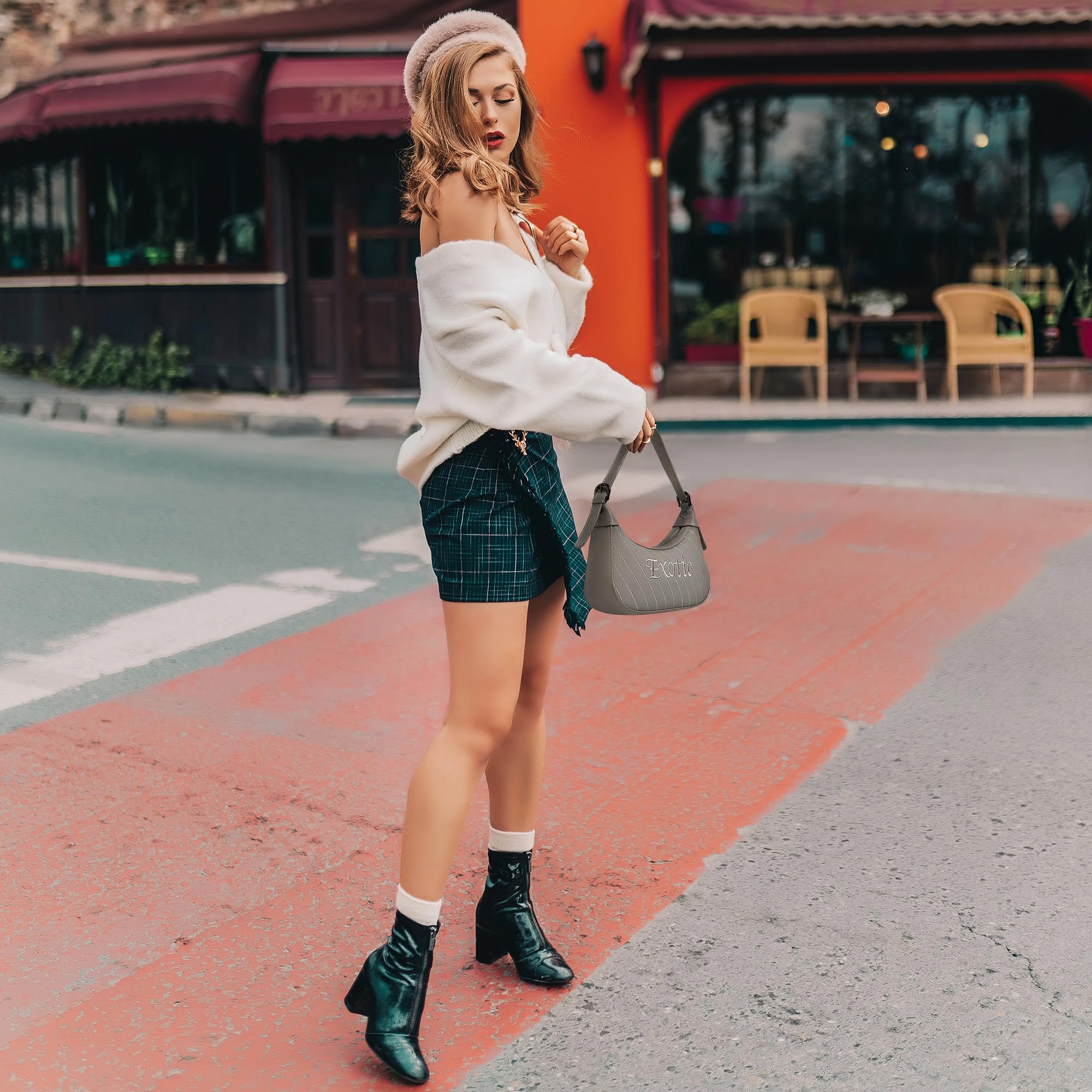 Lemura Curved Design That Adds a Modern and Chic Appearance is Sling Bag for Women