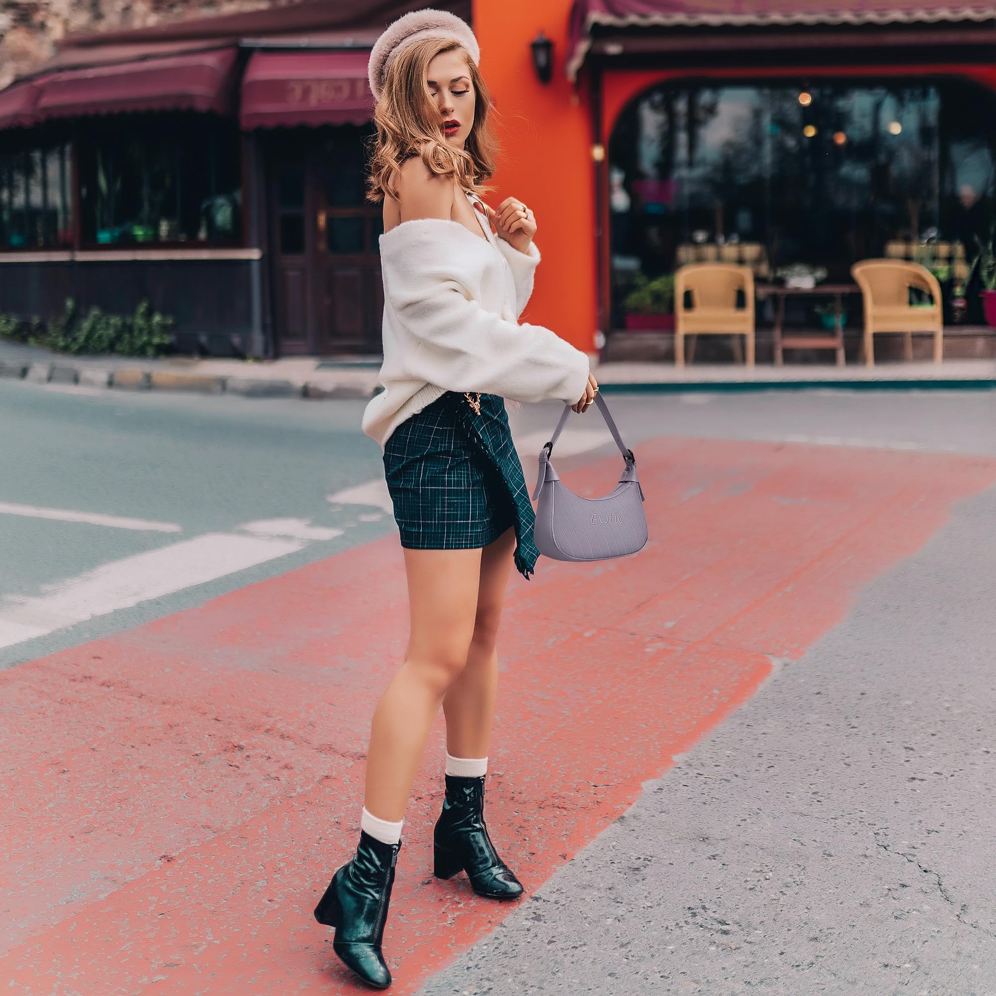 Lemura Curved Design That Adds a Modern and Chic Appearance is Sling Bag for Women